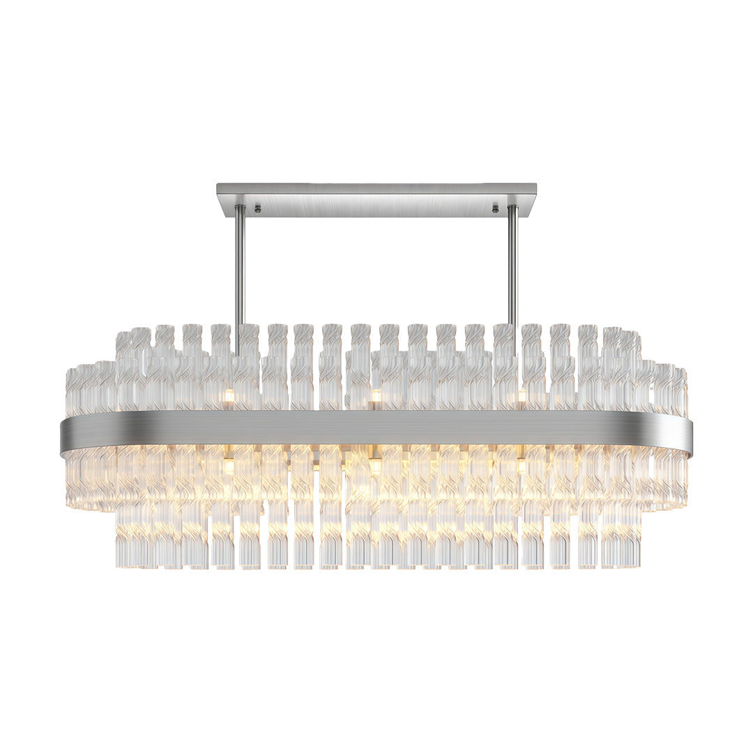 Industrial Modern Copper Chandelier - Luxury Ceiling Light Fixture