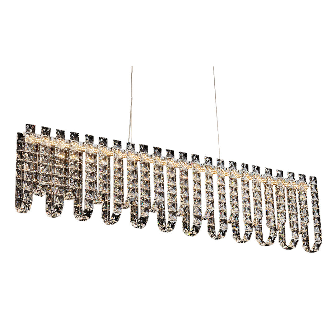 Crystal Chandelier Modern Minimalist Ceiling Light - Luxury Lighting Fixture