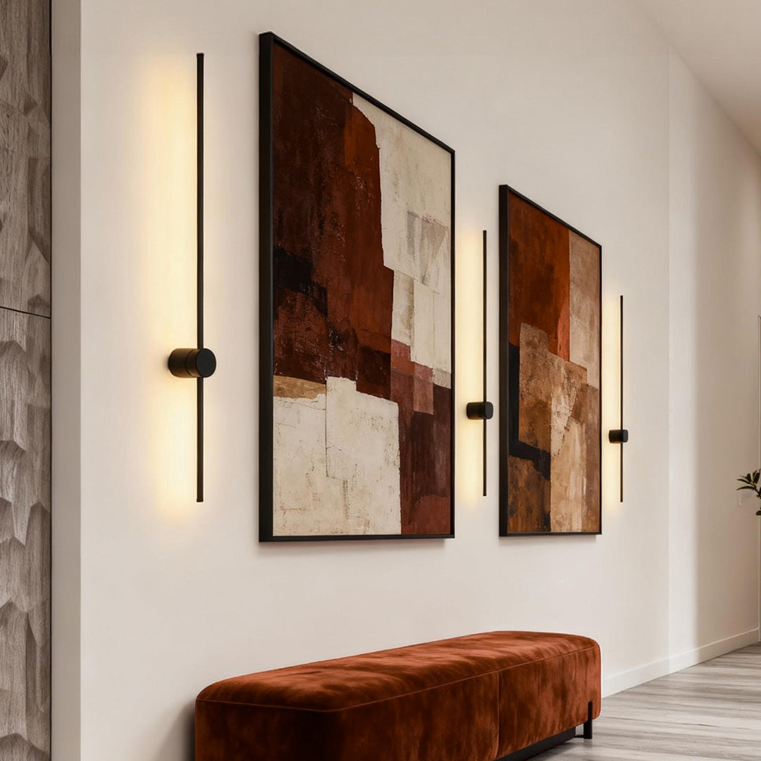 Nordic Ultra-Thin Linear LED Wall Light - Modern Long LED Fixture
