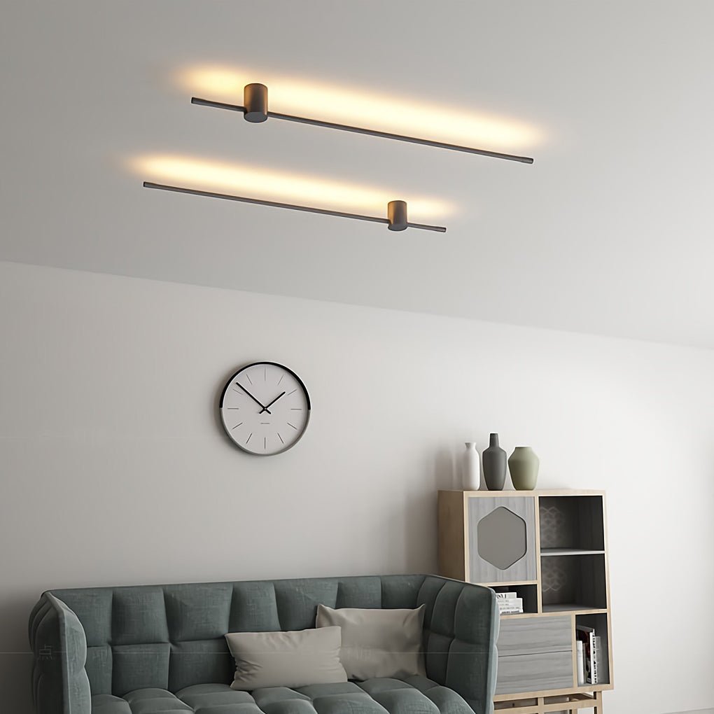 Nordic Ultra-Thin Linear LED Wall Light - Modern Long LED Fixture