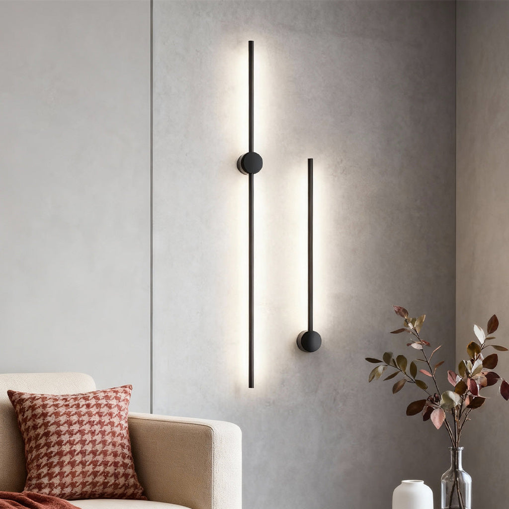 Nordic Ultra-Thin Linear LED Wall Light - Modern Long LED Fixture