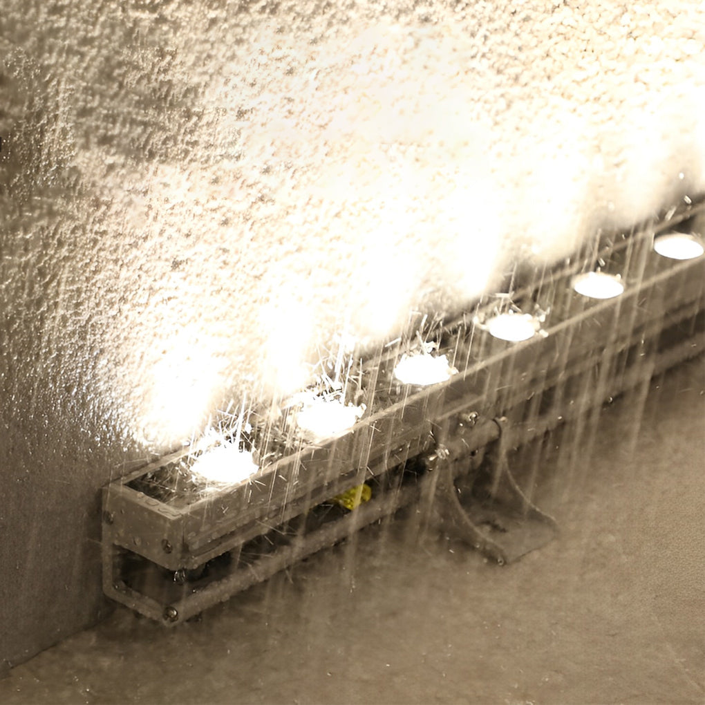 Linear LED Wall Washer Upward Outdoor Light - Aluminum RGB Landscape Lighting
