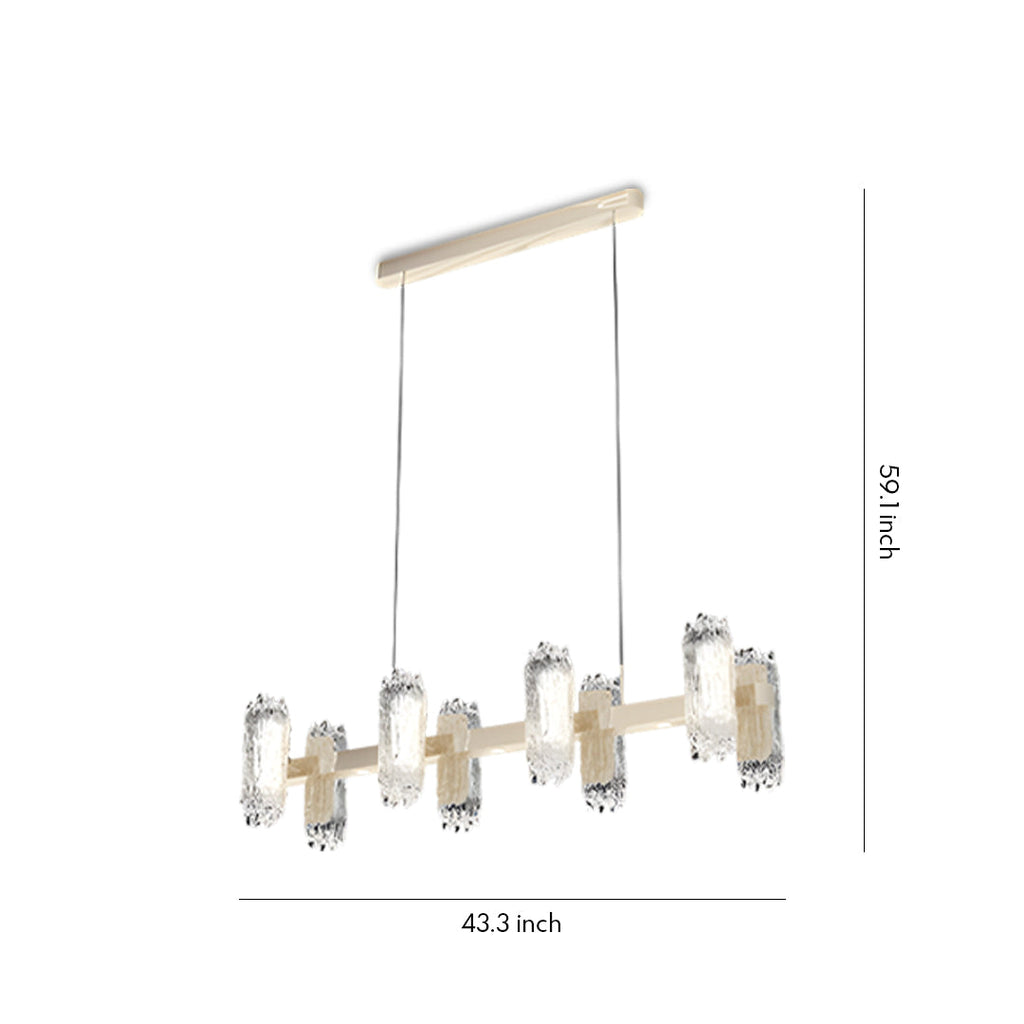 Metal Modern Chandelier - Creative Minimalist Ceiling Light