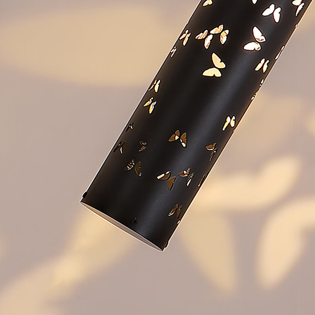 Butterfly Floor Lamp Ambient Projector Decorative Column Light