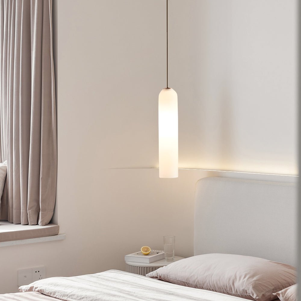Long Glass Bottle Pendant Light - Luxury Hardware Postmodern Design