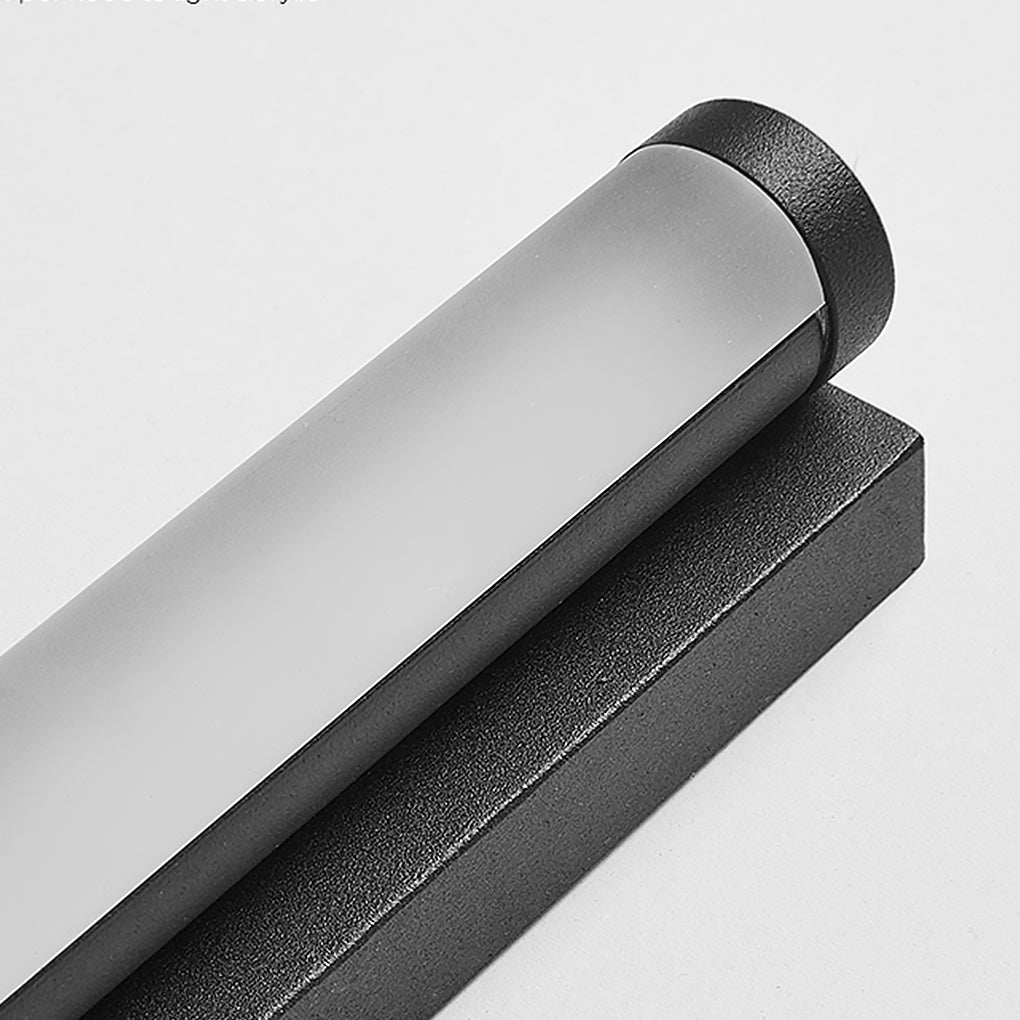 Long LED Ceiling Light - Modern White Aluminum Strip Light
