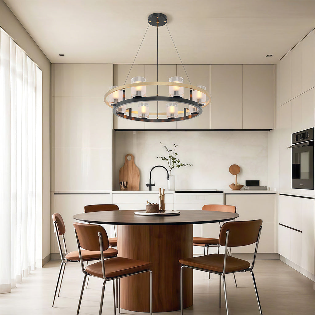 Modern Luxury Copper Chandelier - Creative Ceiling Light Fixtures