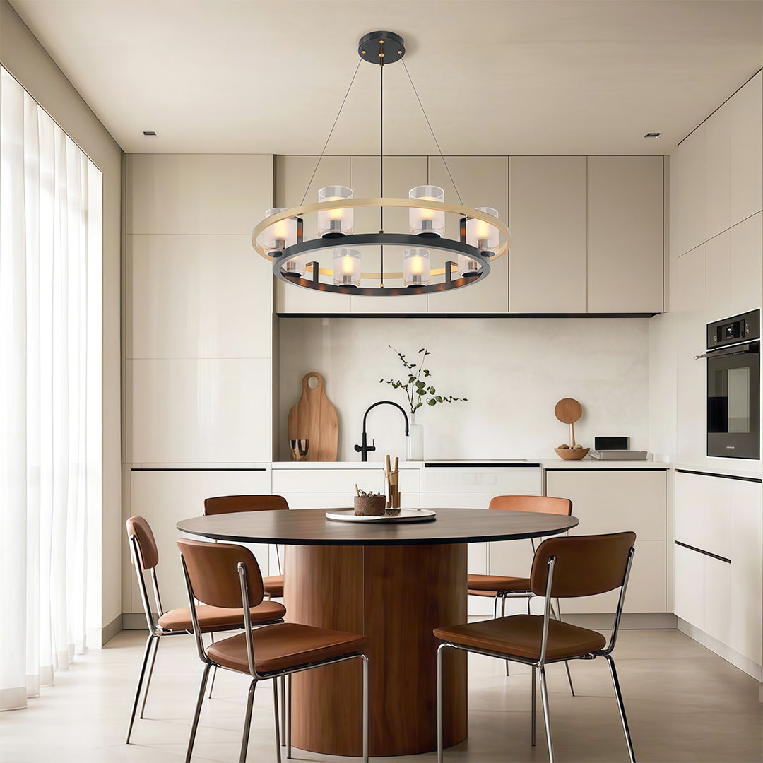 Modern Luxury Copper Chandelier - Creative Ceiling Light Fixtures