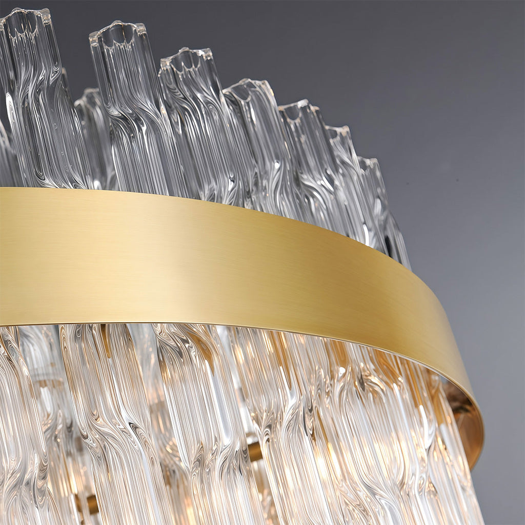 Industrial Modern Copper Chandelier - Luxury Ceiling Light Fixture