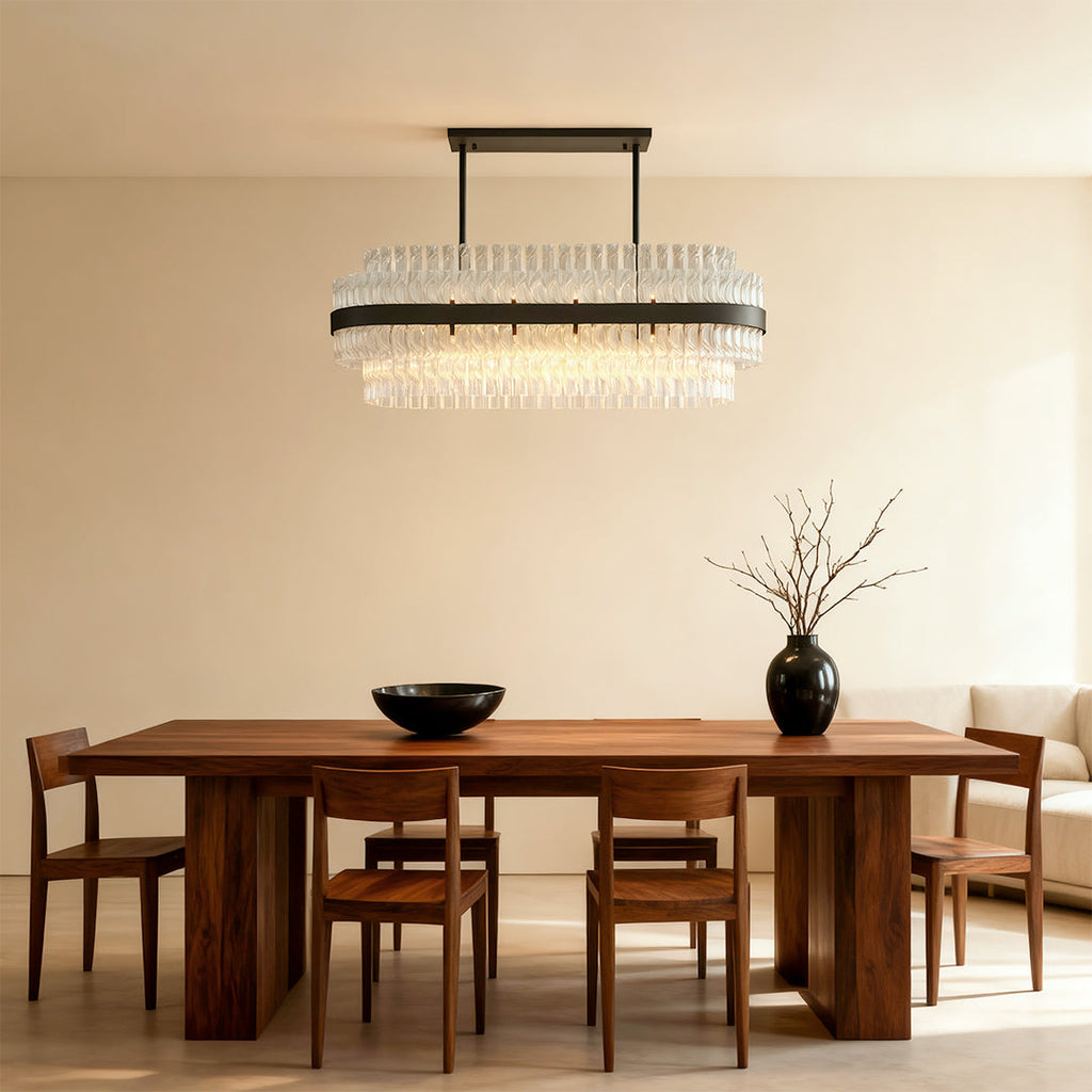 Industrial Modern Copper Chandelier - Luxury Ceiling Light Fixture