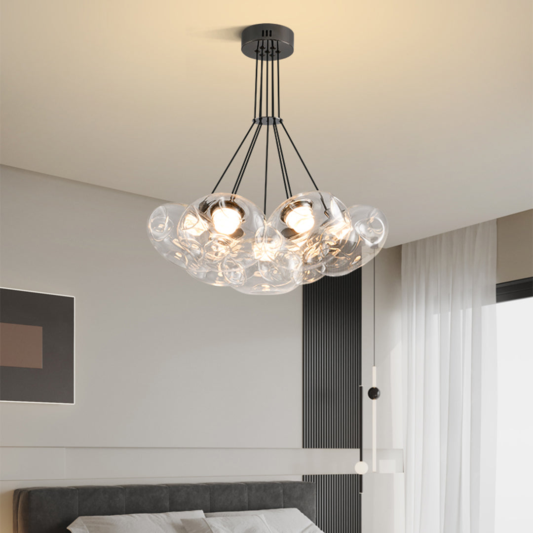 Minimalist LED Starry Sky Chandelier Modern Multi-Light Design