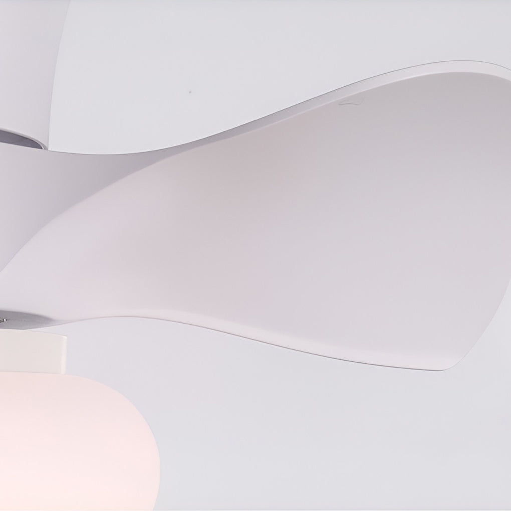 Macaron Ceiling Fan with LED Light - Modern Home Decor, Stylish Ceiling Fan, Energy-Efficient Lighting, Ceiling Fan for Living Room