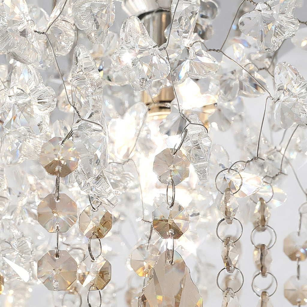 Unique Crystal Chandeliers - French Eye-Caring Ceiling Light