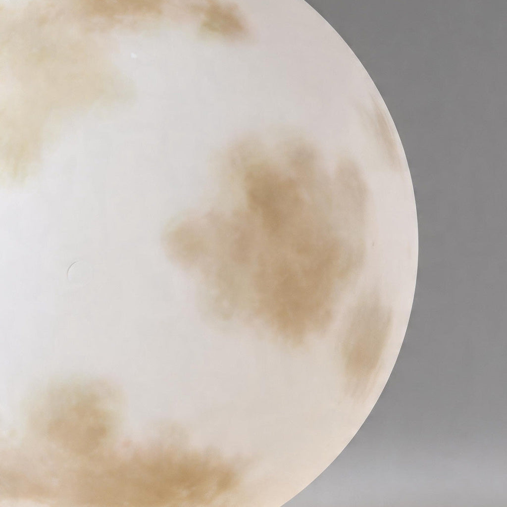Moon Pillar Lights Waterproof LED Resin Lamp - Modern Decorative Lighting for Home & Garden