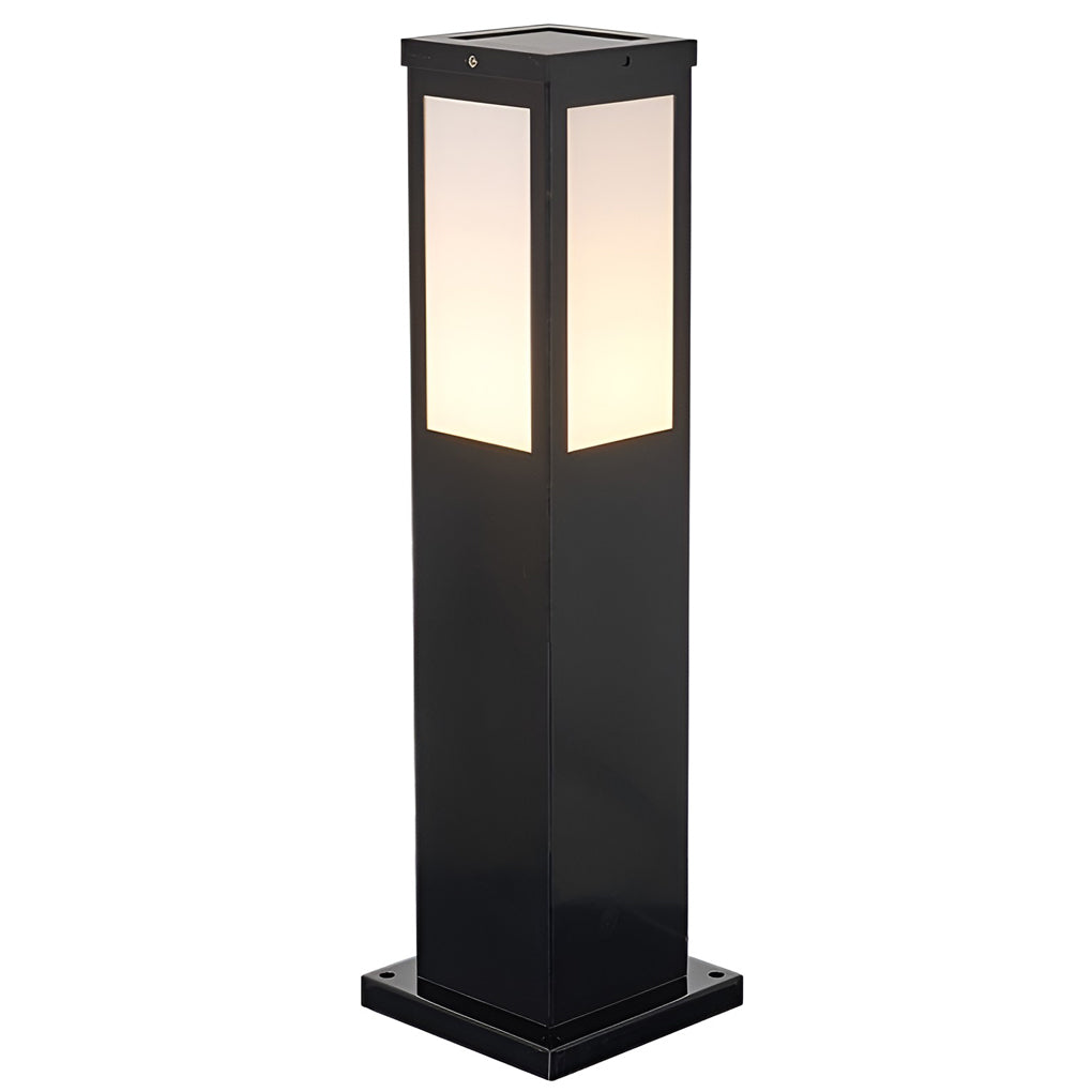 Mainstays Solar Bollard Pathway Light - Waterproof Industrial Outdoor Lighting