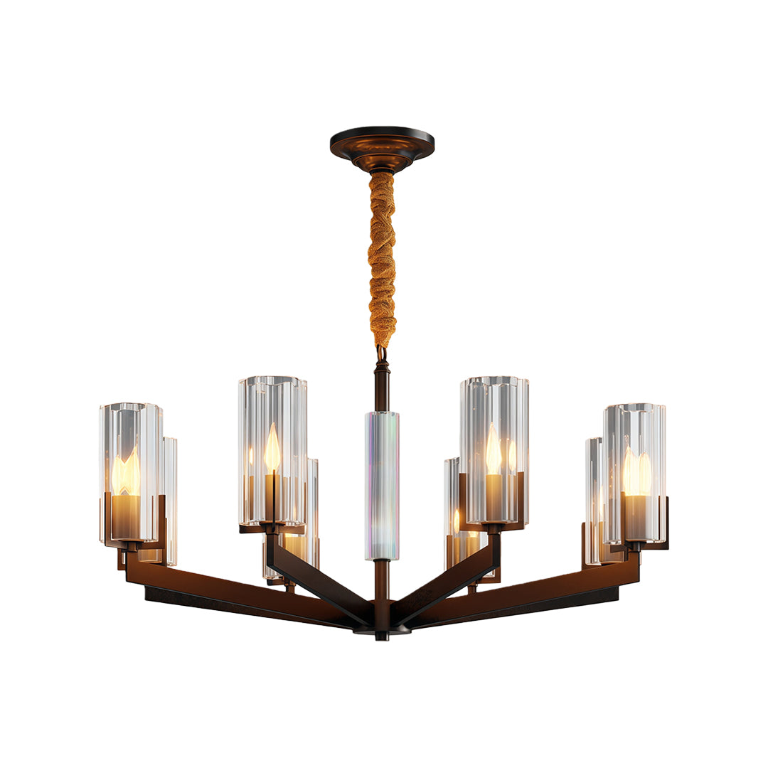 American-Style Candle Chandeliers Luxury Ceiling Light