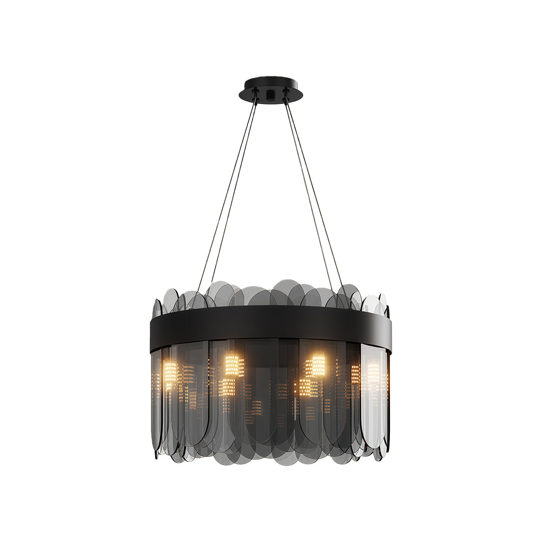 Modern Traditional Luxury Glass Chandelier Ceiling Light