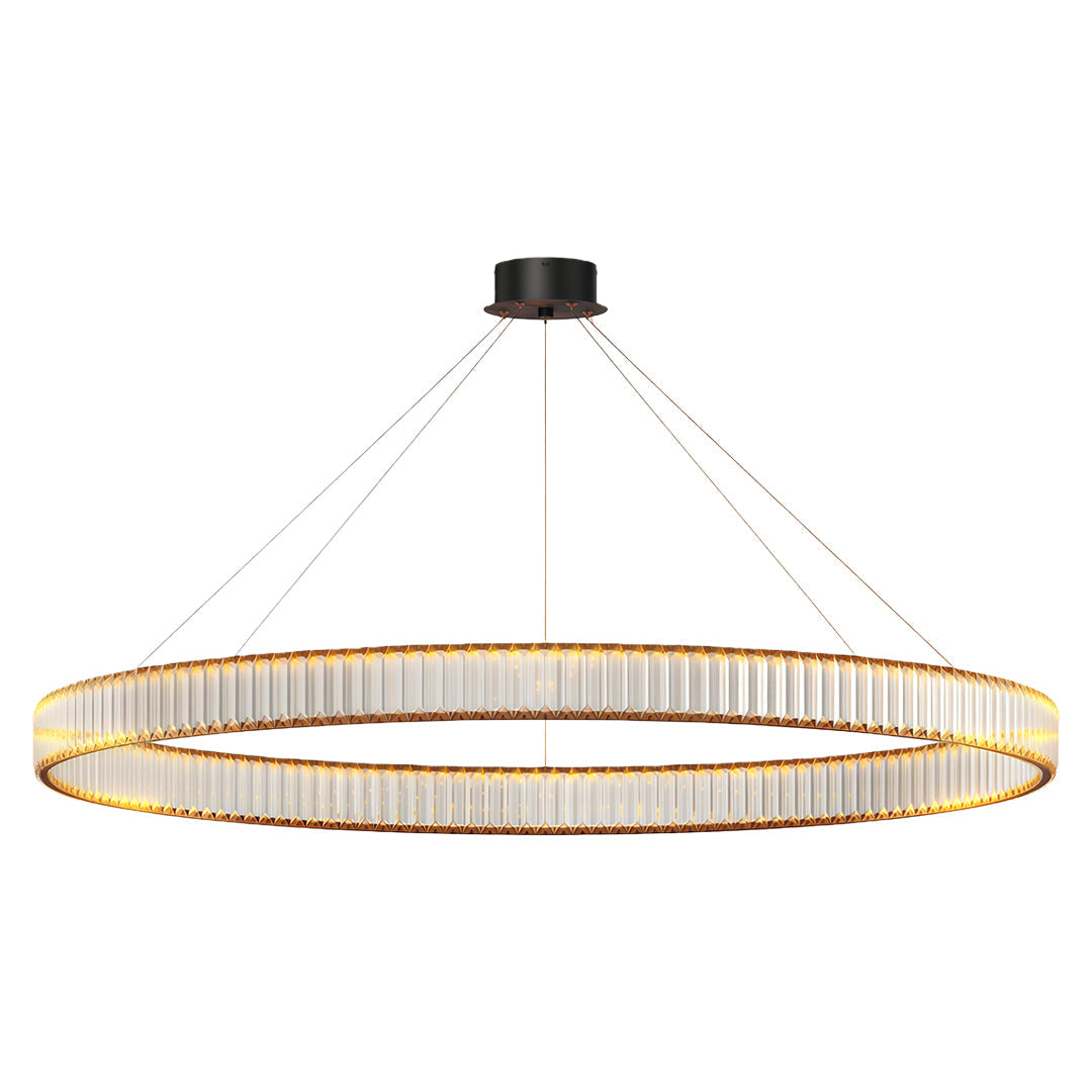 Crystal Round Chandelier | American Creative Ceiling Light