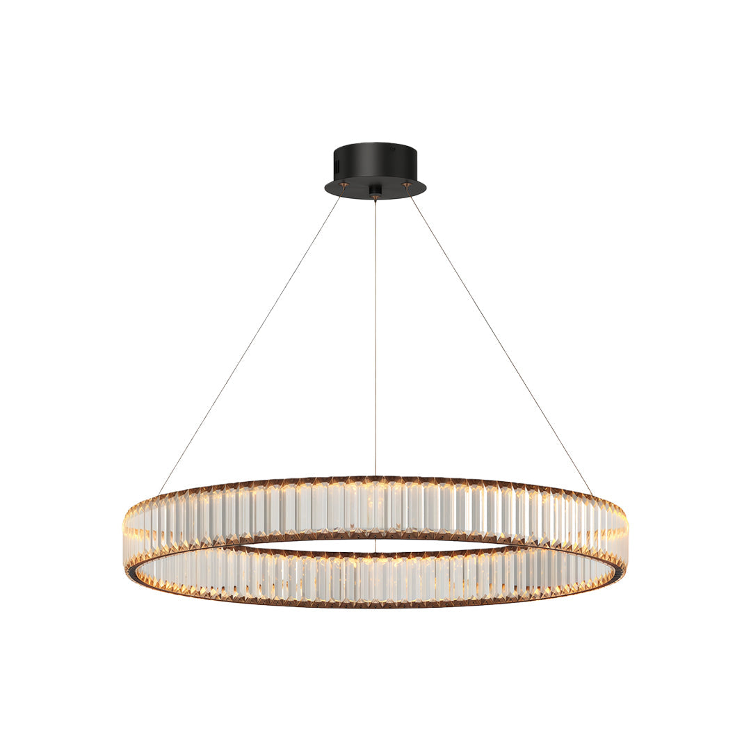 Crystal Round Chandelier | American Creative Ceiling Light