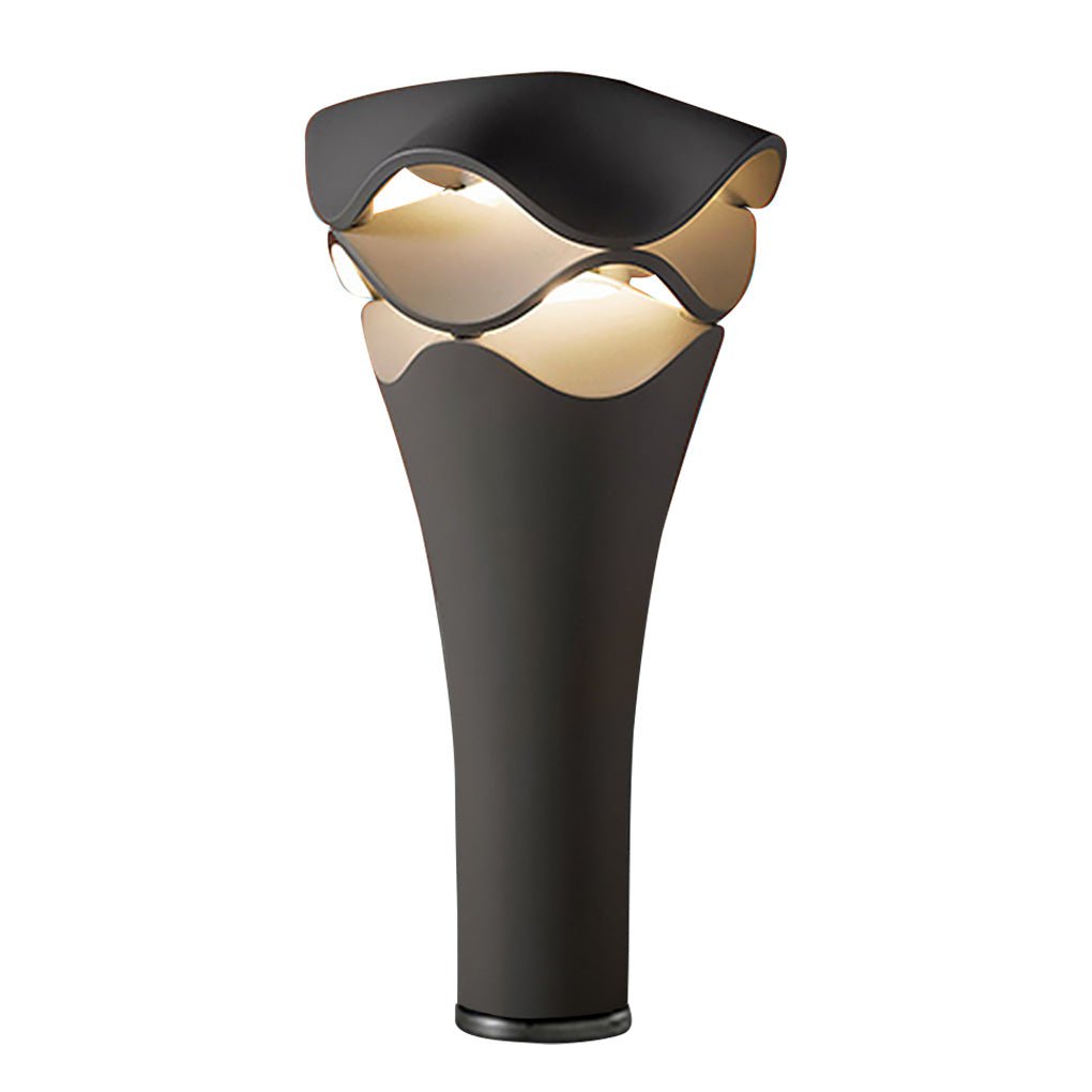 Wave Design Path Light - Modern Waterproof Outdoor Landscape Lighting