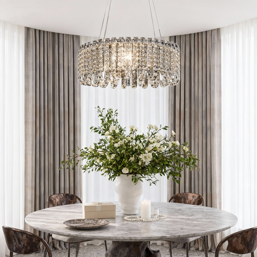 Crystal Chandelier Modern Minimalist Ceiling Light - Luxury Lighting Fixture