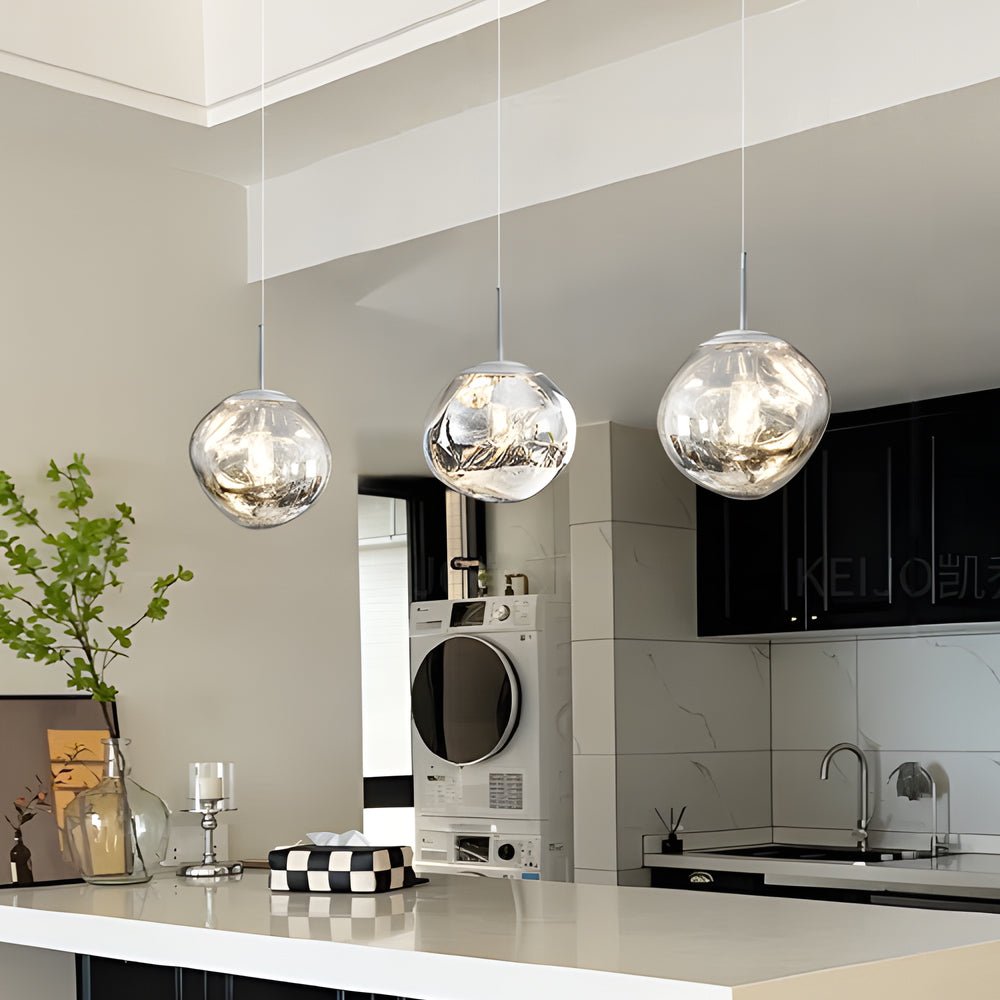 Melt LED Pendant Light - Acrylic Art Floating Ceiling Fixture