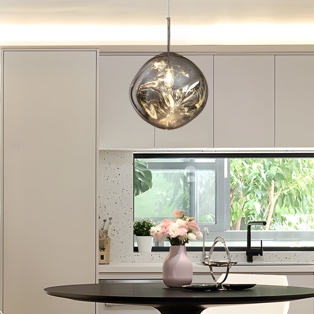 Melt LED Pendant Light - Acrylic Art Floating Ceiling Fixture