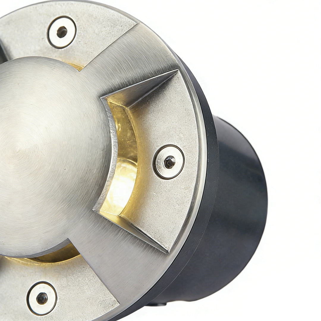 Modern LED Recessed Waterproof Step Light - Metal Deck Lighting
