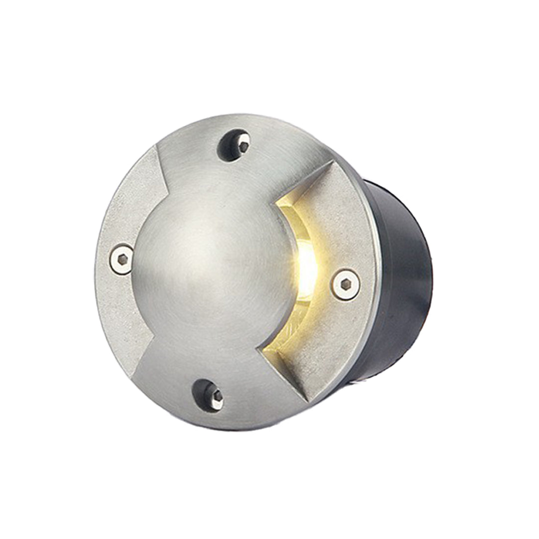 Modern LED Recessed Waterproof Step Light - Metal Deck Lighting