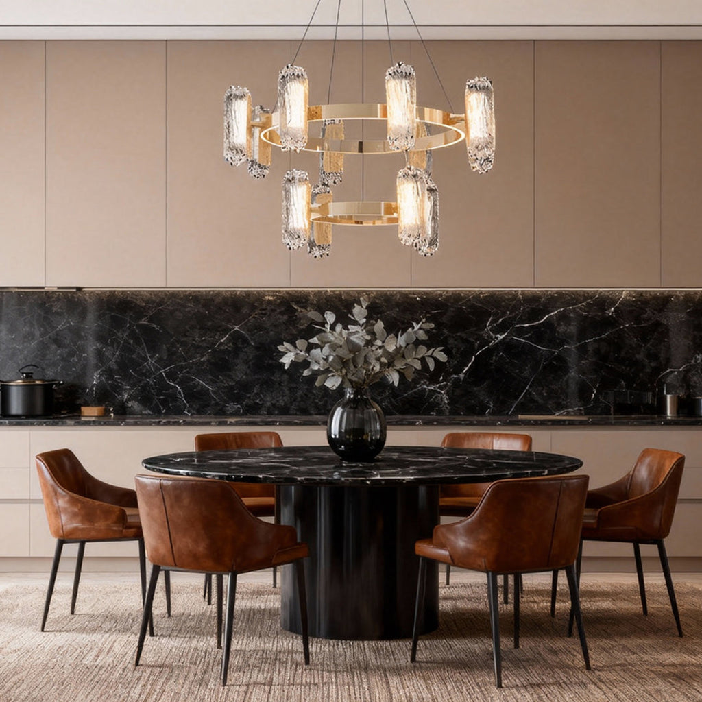 Metal Modern Chandelier - Creative Minimalist Ceiling Light