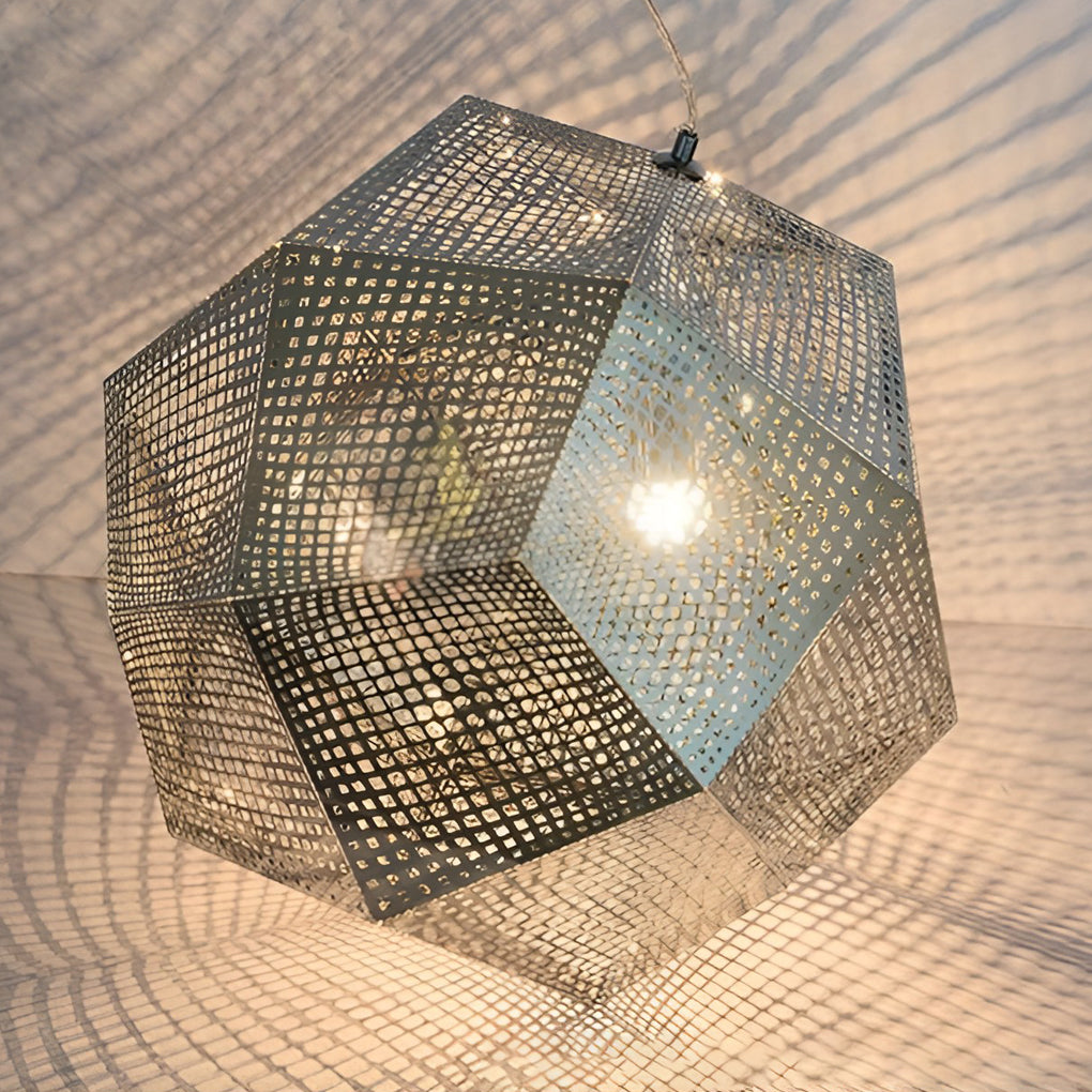 Modern Geometric Metal Shade Pendant Light Ceiling Fixture