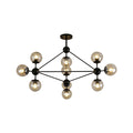 Midcentury Modern Molecular Ceiling Light Chandelier