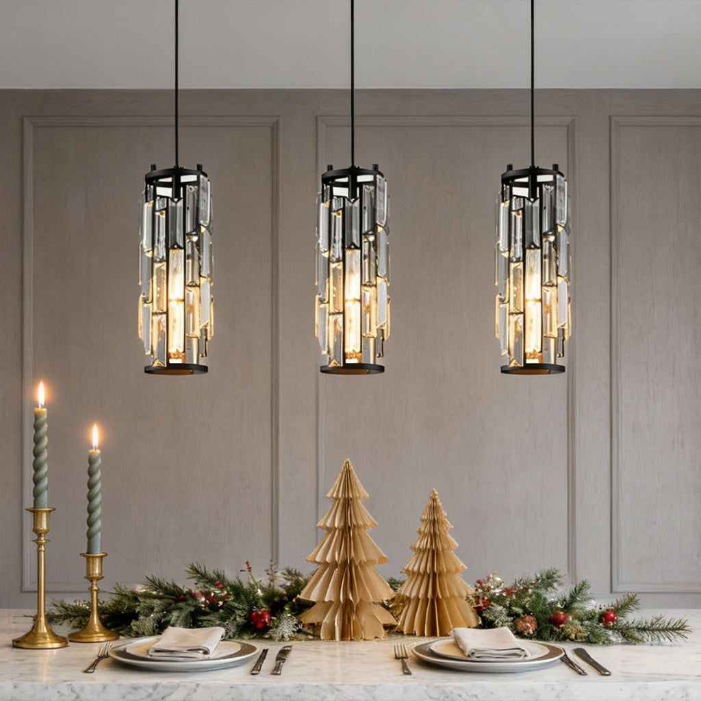 Mini Crystal Pendant Light - Creative Art Island Ceiling Fixture