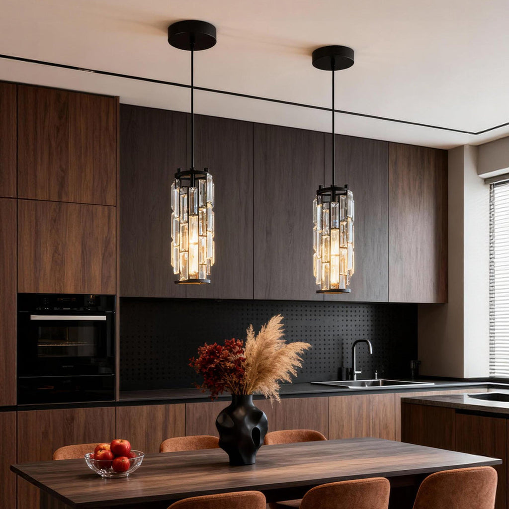 Mini Crystal Pendant Light - Creative Art Island Ceiling Fixture
