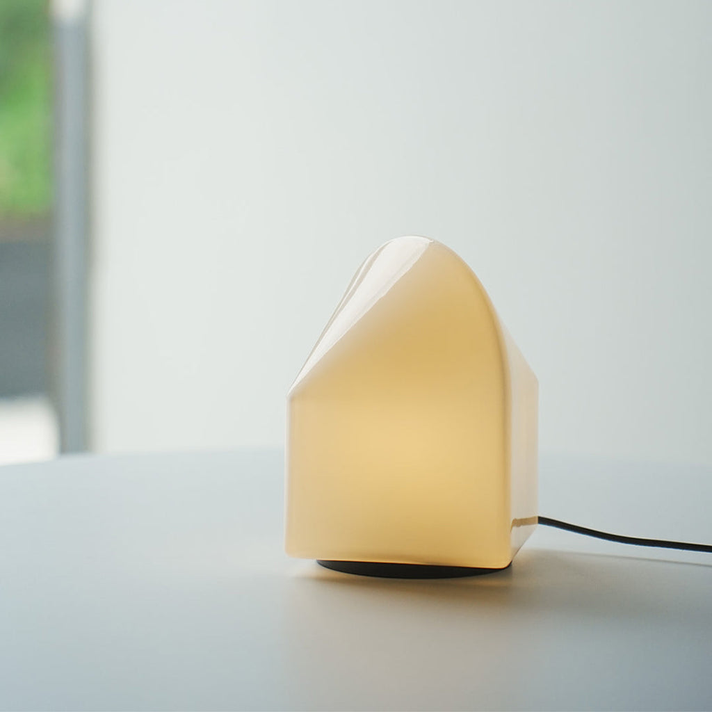 Modern White Table Lamp - Creative Ambient Night Light for Home Decor