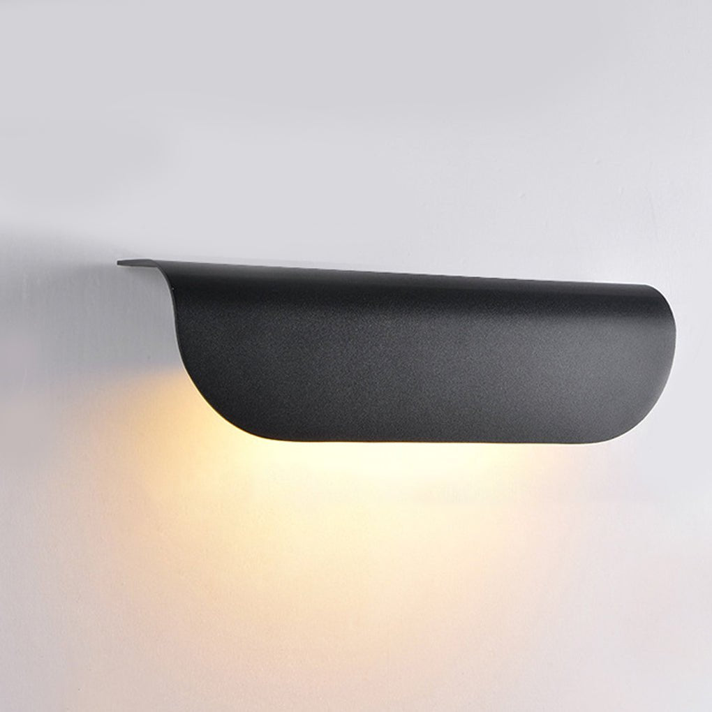 Minimalist Arc Waterproof Wall Lamp for Outdoor Indoor Corridor Staircase