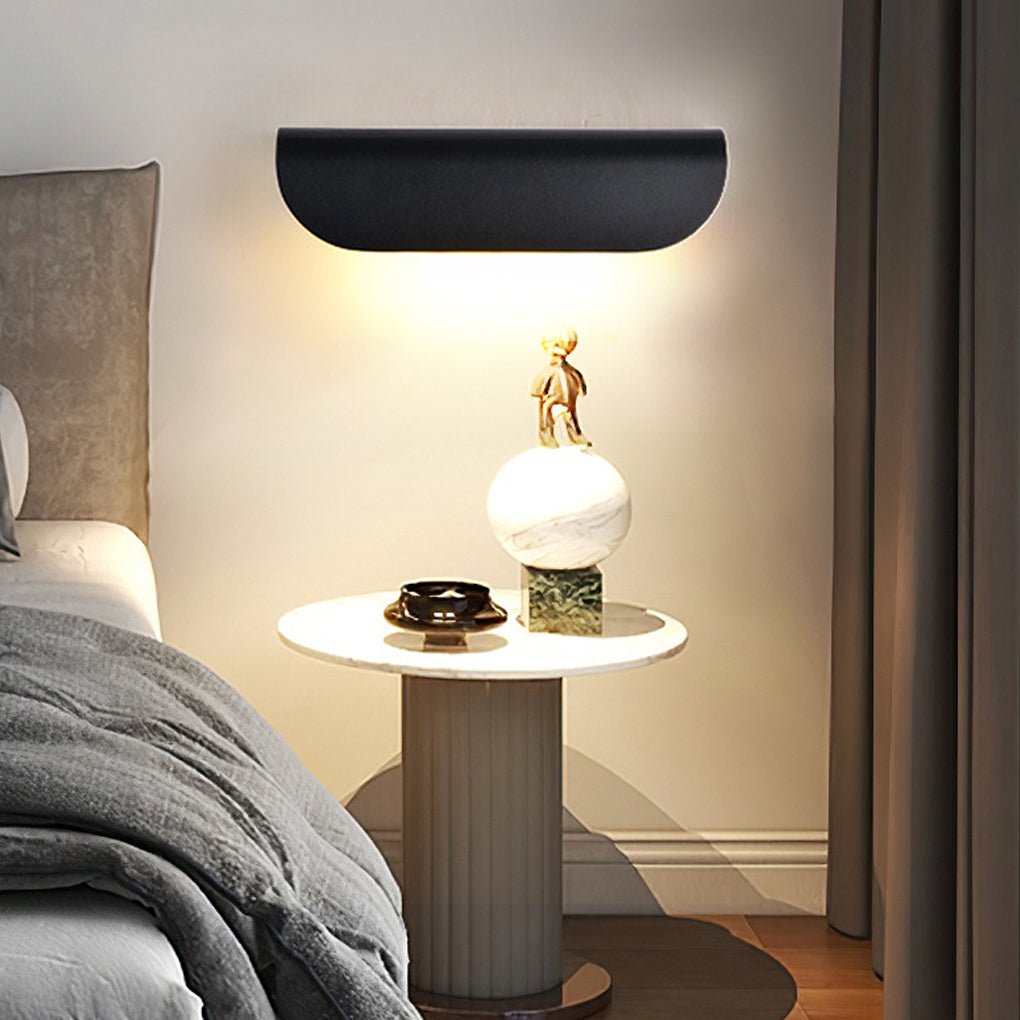 Minimalist Arc Waterproof Wall Lamp for Outdoor Indoor Corridor Staircase