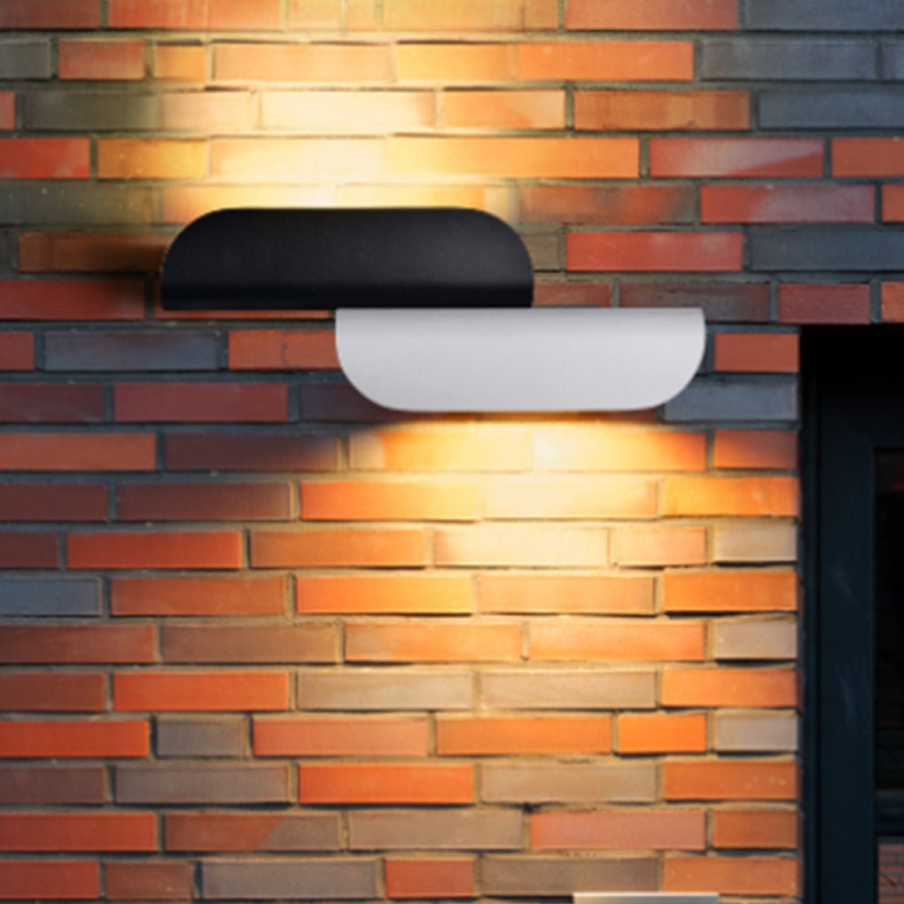 Minimalist Arc Waterproof Wall Lamp for Outdoor Indoor Corridor Staircase