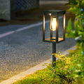 Smart LED Solar Lawn Lights Minimalist Design Outdoor Lighting
