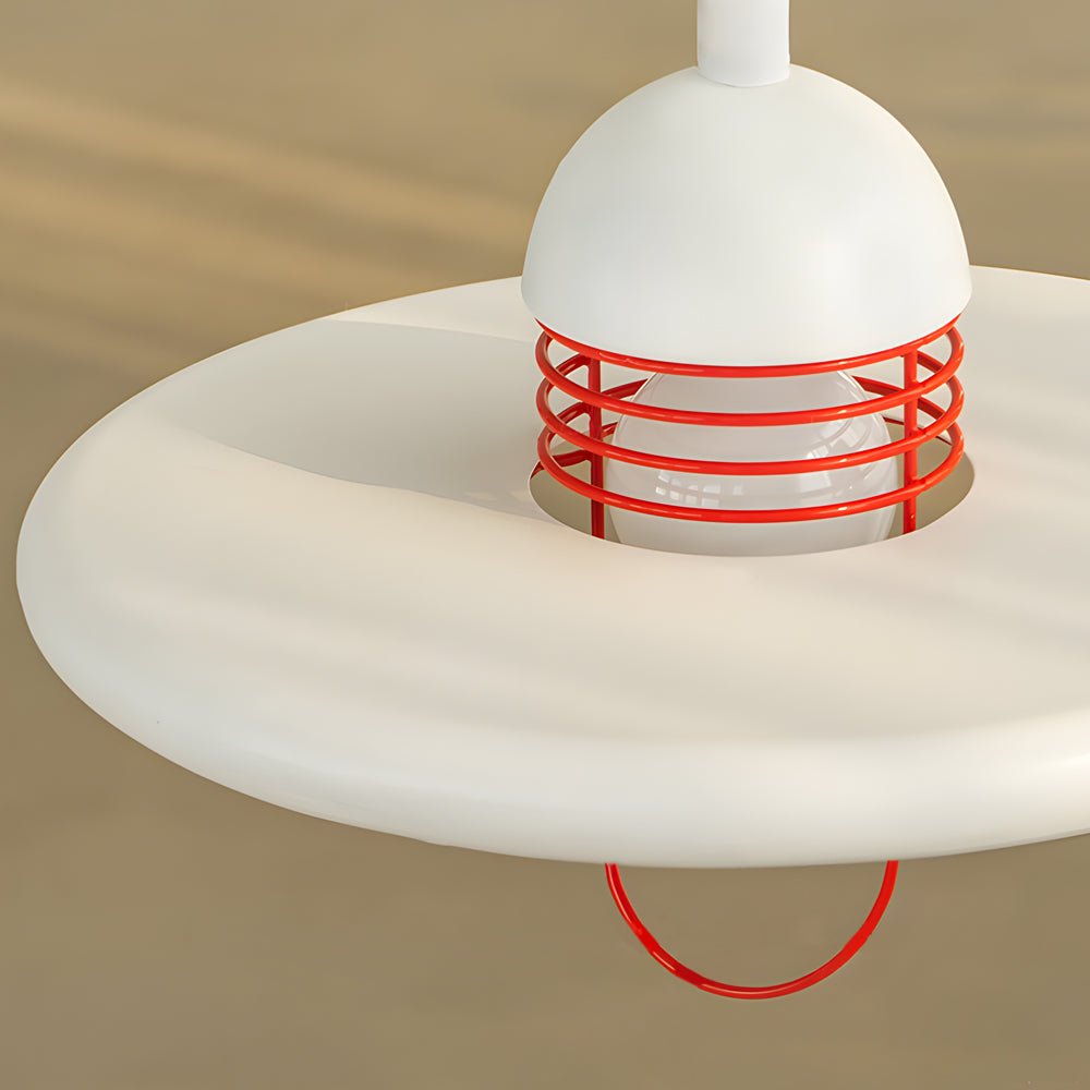 Minimalist Dimming Flying Saucer Pendant Light - Nordic Style Design