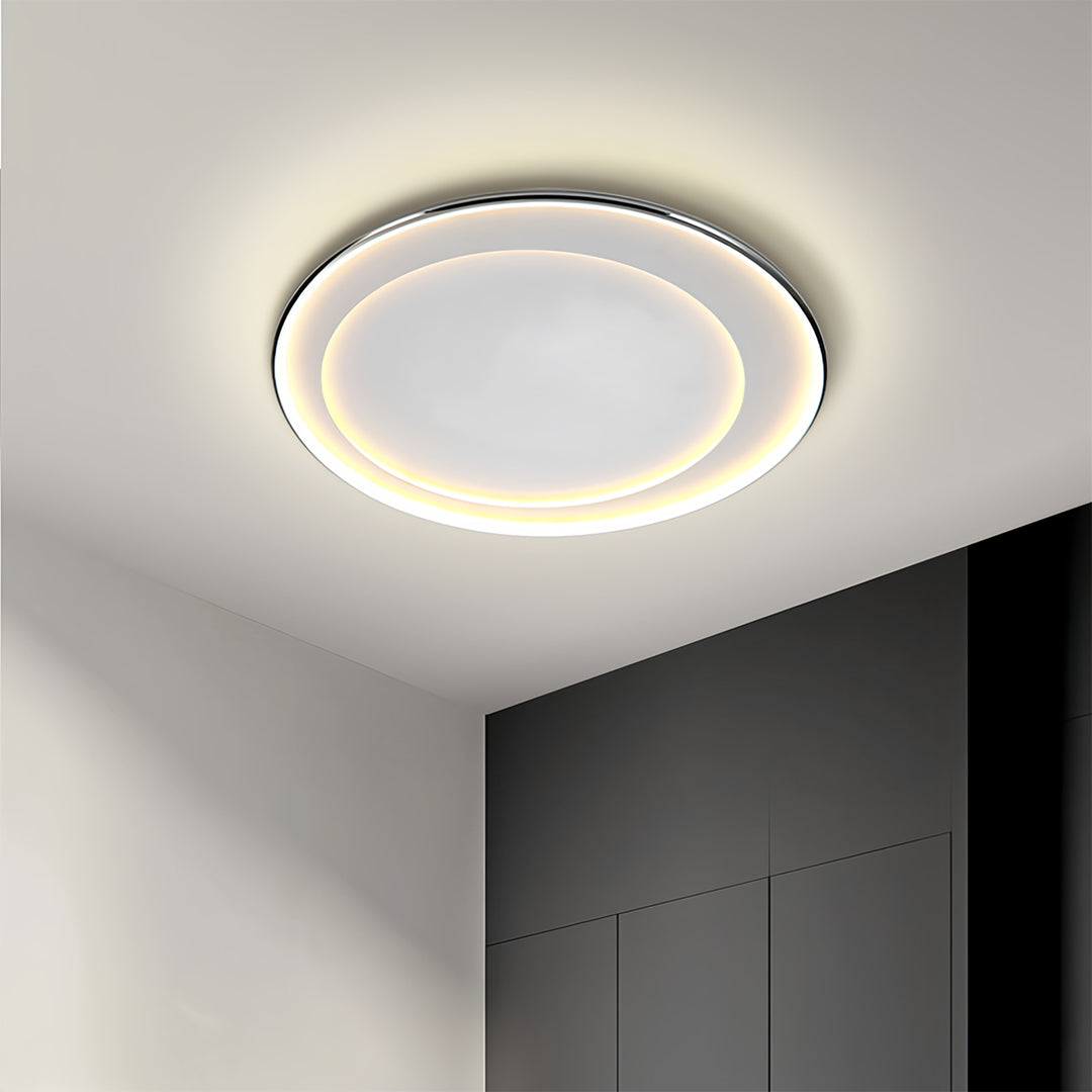 Modern Minimalist LED Round Flush Mount Ceiling Light