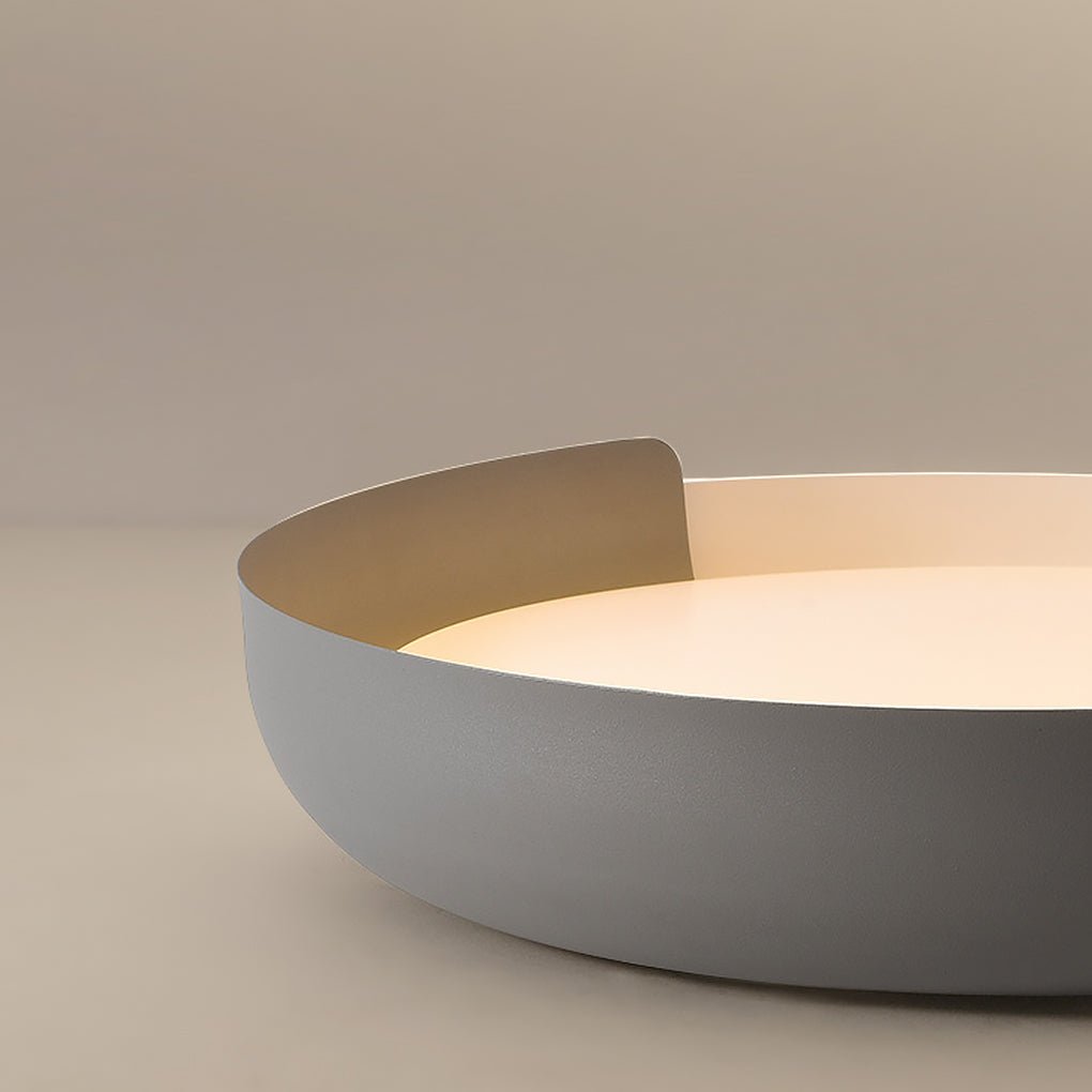 Minimalist LED Round Ceiling Light Dimmable for Bedroom