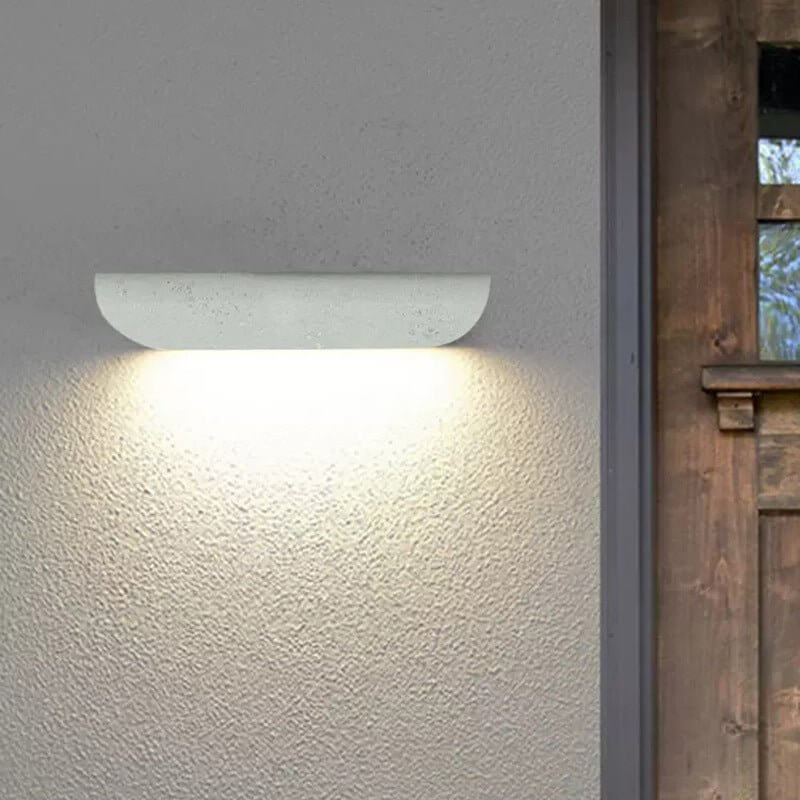 Minimalist Waterproof LED Wall Light for Garden and Balcony
