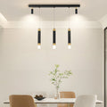 Minimalist Linear Chandelier - 3 Step Dimming Modern Dining Spotlight