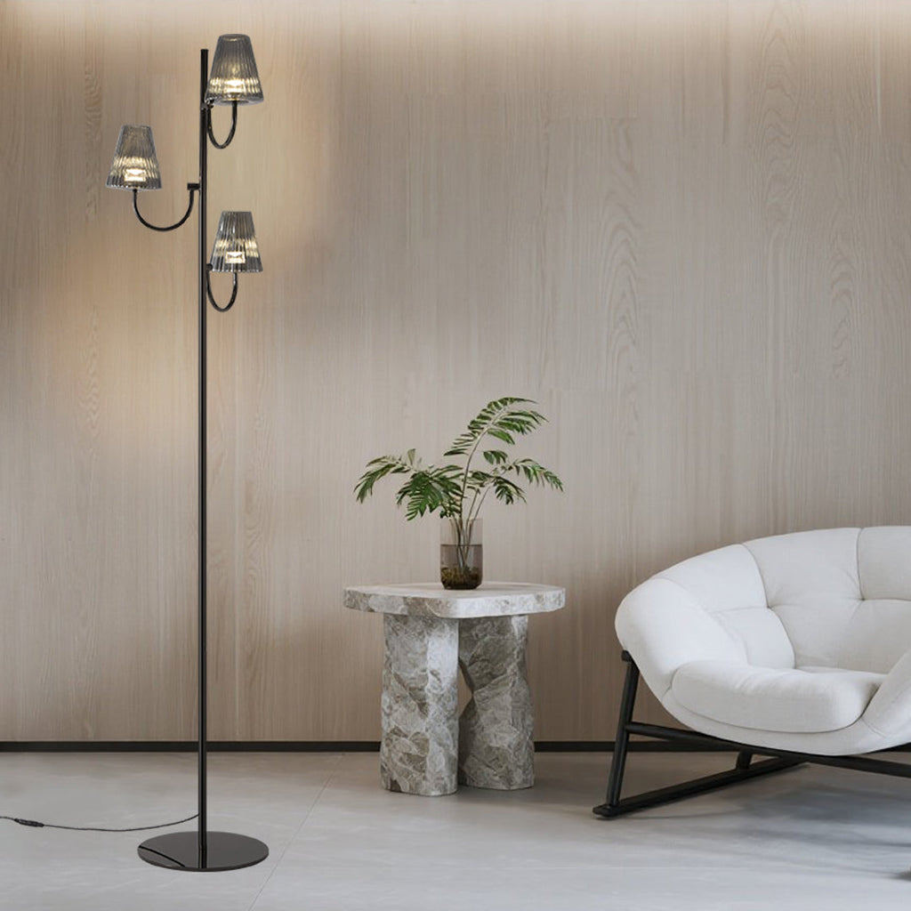 Minimalist Black Contemporary Floor Lamp USA Style