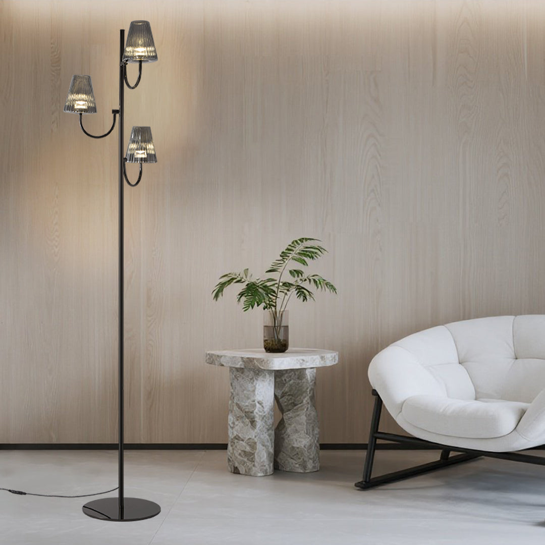 Minimalist Black Contemporary Floor Lamp USA Style