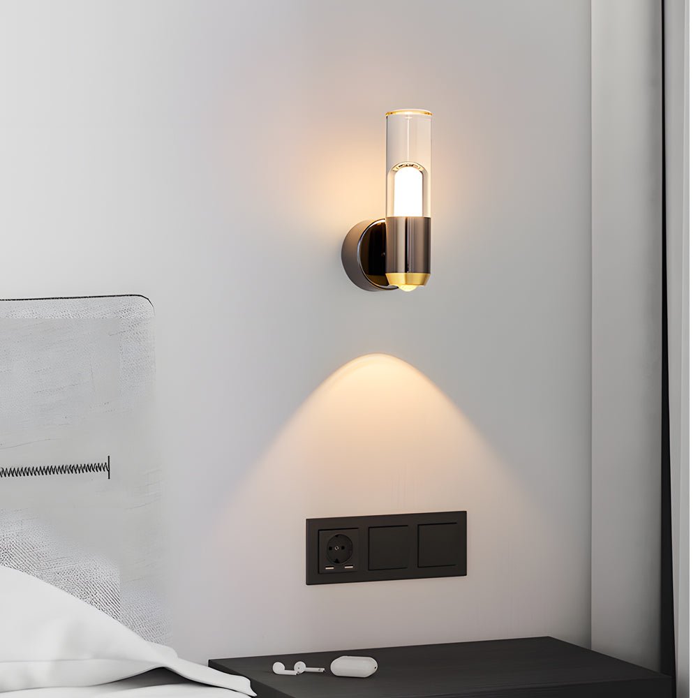 Minimalist Luxury Acrylic Strip 3 Step Dimming Wall Light Fixture