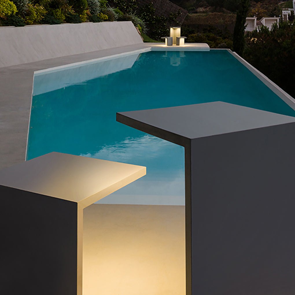 Multifunctional Waterproof Square Stool Table - Creative Outdoor Light