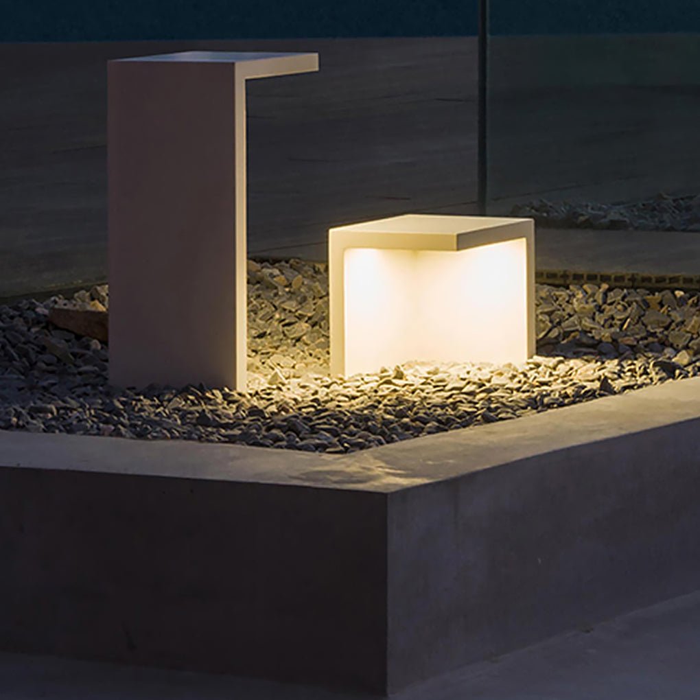Multifunctional Waterproof Square Stool Table - Creative Outdoor Light