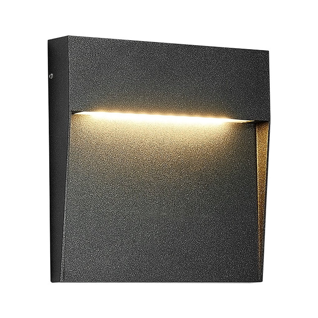 Square Waterproof Outdoor Stair Lights - Minimalist Design for Pathway Illumination